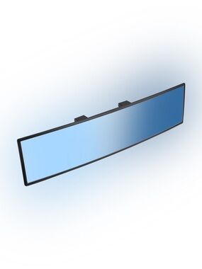 NEW Joy Tutus Rear View Mirror, Universal 11.81 Inch Panoramic Convex I terior
